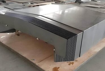 數控機床鋼板防護罩